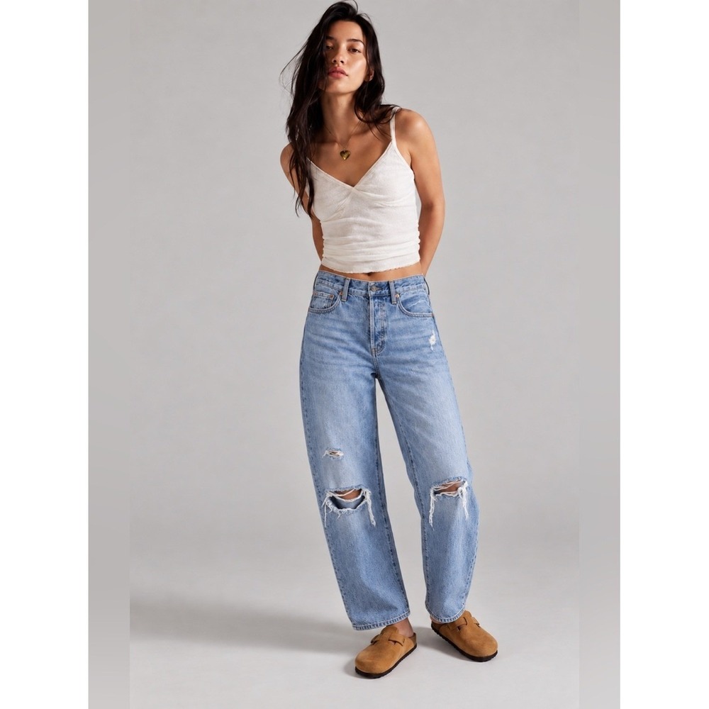 Anthropologie Pistola Cassie Super High Rise Straight Jeans Size 29 By My Side